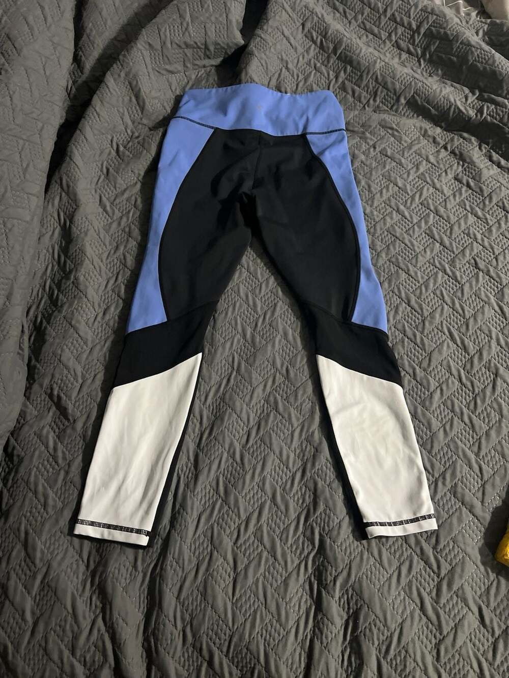 Zyia Active Dark Sky Mesh Block Light n Tight Hi-Rise 7/8 Leggings Size 6-8